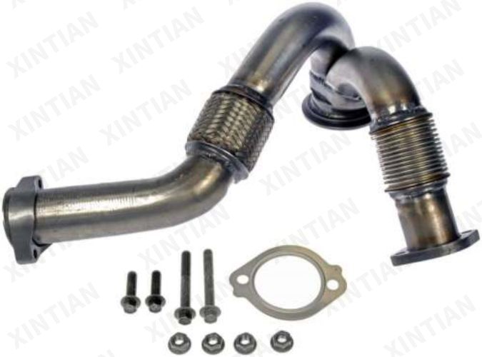 XTE-030 美系 福特 涡轮增压上管 Turbocharger Up Pipe For 05-07 Ford Excursion F-250 SD F-350 SD 1846581C1 5C3Z6