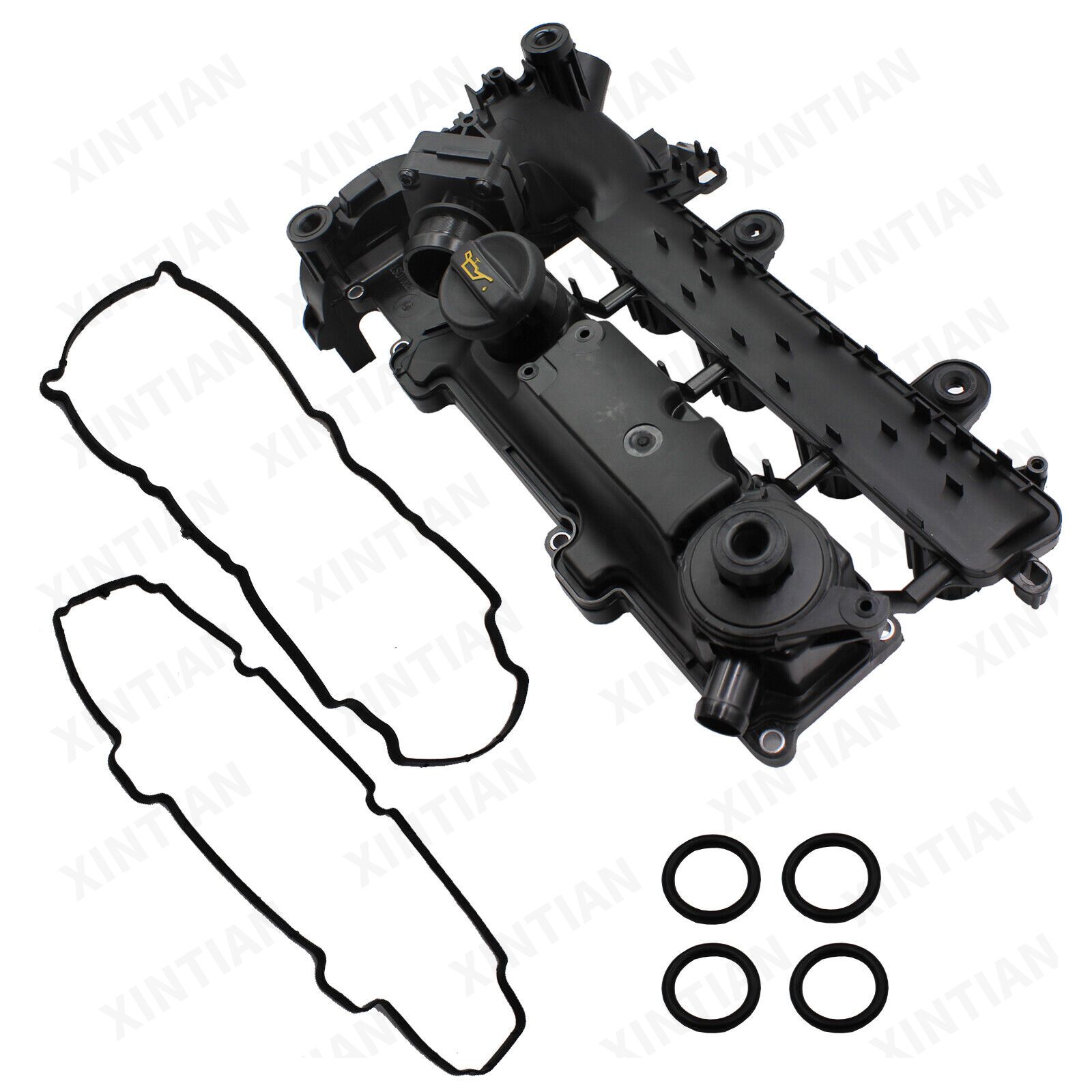 XTQ-045欧系Valve Cover Cylinder Head Cover Citroën C1-C3 Ford Fiesta Mazda Peugeot 1.4 HDI9645371180