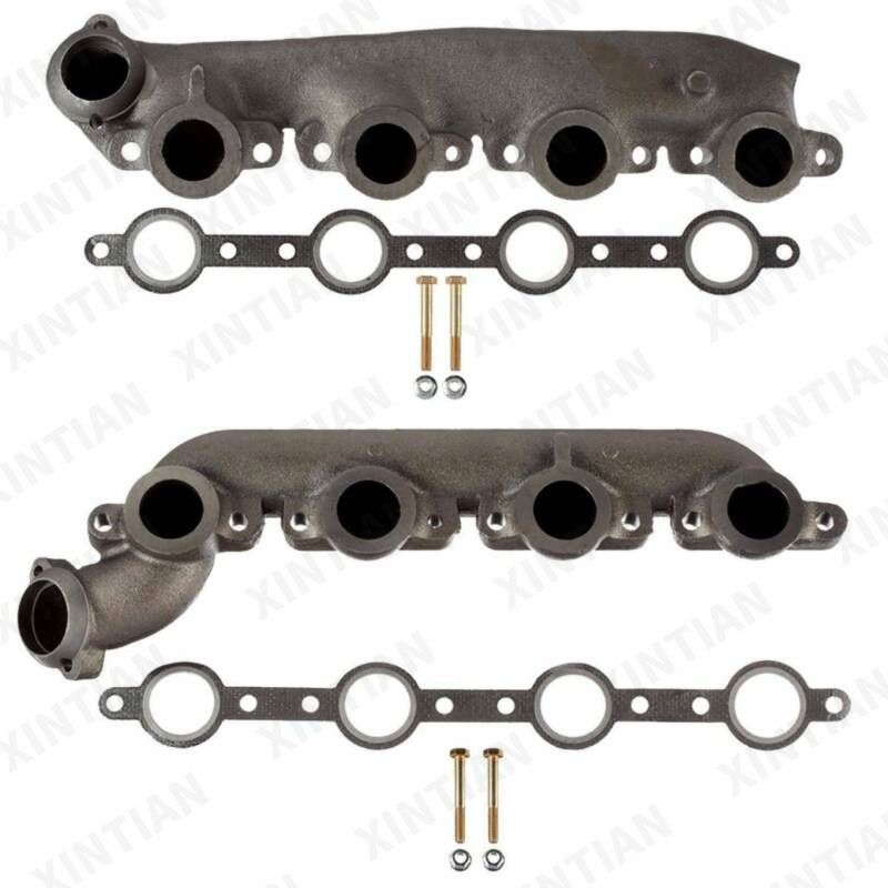 XTE-034 美系 福特排气歧管 1 Pair Exhaust Manifold for Ford F250 E350 1999-2003 7.3L F81Z9431AA, F81Z 9431 AA