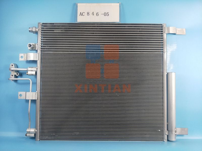AC846-08 A/C CONDENSER  OEM#52014632AA,52014632AB;  FOR 13-16 DGE RAM 1500 3.0&3.6L  MT  A&C