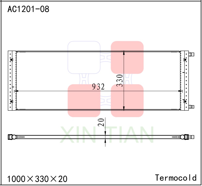AC1201-08 通用型冷凝器 AC Condenser for Universal Models